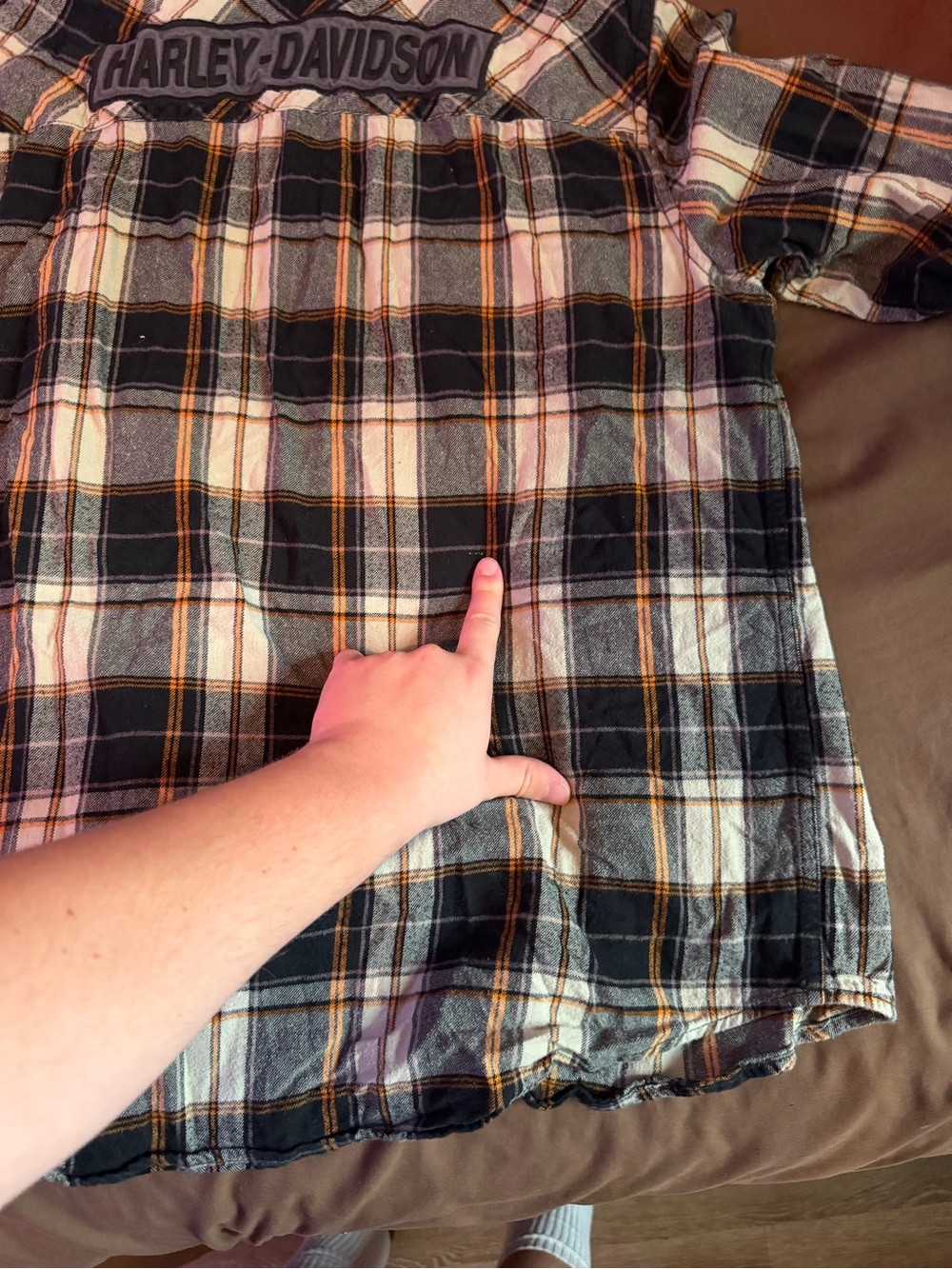 Women’s Harley Davidson Flannel - Picture 10 of 10
